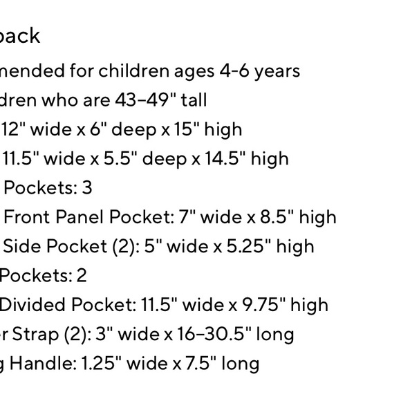 Pottery Barn Kids Gray Shark Backpack - Picture 3 of 3